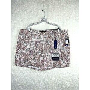 Bandolino Womens Shorts Size 24W Paisley 5 Pocket Mandie Flawless Stretch Short